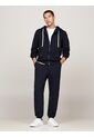 Buzo Azul De Felpa Con Capota Y Cremallera Tommy Hilfiger de Tommy Hilfiger