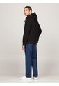 Buzo Negro De Felpa Con Capota Y Cremallera Tommy Hilfiger de Tommy Hilfiger