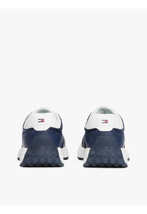 Tenis Blanco Deportivas Con Diseño De Bandera Lateral Tommy Hilfiger