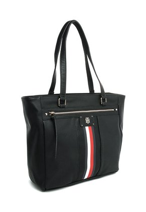 Bolso Negro-Blanco-Rojo Tommy Hilfiger