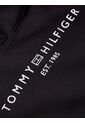 Buzo Negro Con Capota, Cordón Y Logo Bordado Tommy Hilfiger de Tommy Hilfiger