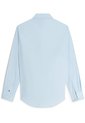 Camisa Celeste Twill De Corte Regular Con Cuello Flexible Tommy Hilfiger de Tommy Hilfiger