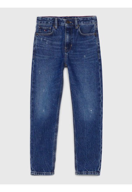 Jeans De Niño Con Efecto Desgastado Tommy Hilfiger