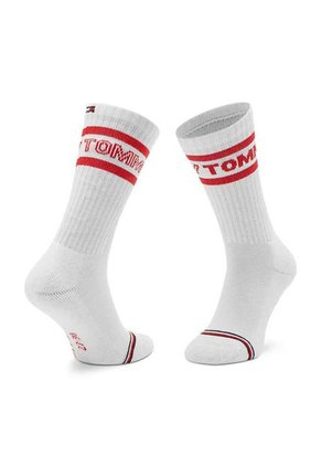 Pack De 2 Calcetines Deportivos Blanco - Gris Para Niño Tommy Hilfiger