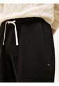 Joggers Negro De Felpa Con Bajos Elásticos Tommy Hilfiger de Tommy Hilfiger