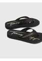 Sandalias Con Logo Mujer Negro Tommy Hilfiger de Tommy Hilfiger