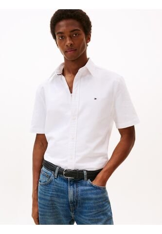 Camisa Blanca Heritage De Manga Corta Tommy Hilfiger Tommy Hilfiger
