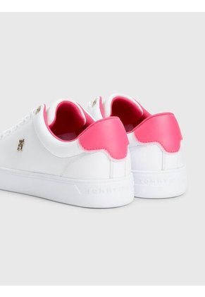 Tenis Blanco Elevated Essential Con Logo Tommy Hilfiger