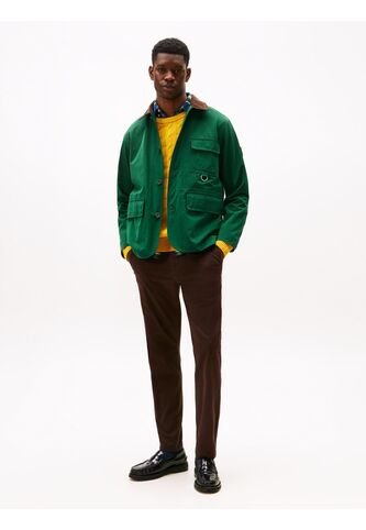 Pantalón Marrón Chino Harlem De Sarga Con Pierna Cónica Tommy Hilfiger Tommy Hilfiger