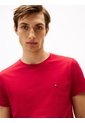 Camiseta Roja De Cuello Redondo Y Corte Extra Slim Tommy Hilfiger de Tommy Hilfiger