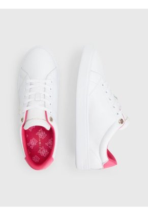 Tenis Blanco Elevated Essential Con Logo Tommy Hilfiger