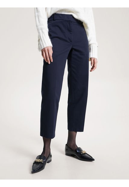 Pantalón Chino Essential Recto De Corte Slim Tommy Hilfiger