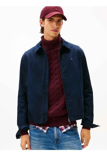 Rompe Azul Viento Clasica Ivy Con Logo Tommy Hilfiger