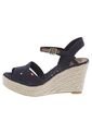 Sandalia Plataforma Tommy Hilfiger Azul Oscuro de Tommy Hilfiger