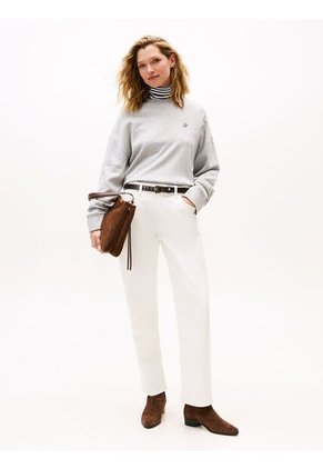 Jeans Blanco Clásico De Corte Recto Tommy Hilfiger