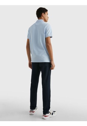 Polo Para Hombre Celeste Tommy Hilfiger