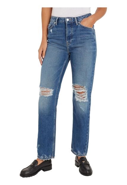 Jeans Rotos Para Mujer Tommy Hilfiger