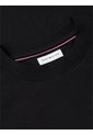 Saco Negro De Cuello Redondo Con Logo Script Tommy Hilfiger de Tommy Hilfiger
