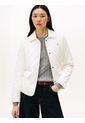 Chaqueta Blanca Acolchada Con Logo Tommy Hilfiger de Tommy Hilfiger