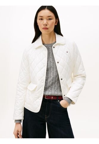 Chaqueta Blanca Acolchada Con Logo Tommy Hilfiger Tommy Hilfiger