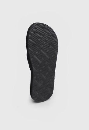 Sandalia Negro Tommy Hilfiger City Beach