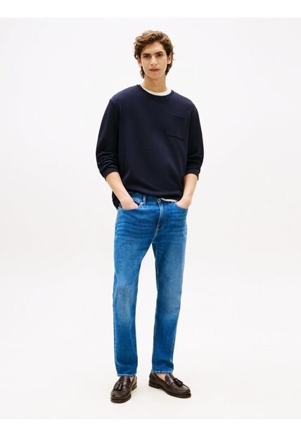 Jeans Azul Bleecker Mid Tommy Hilfiger