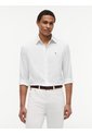 Camisa Multicolor Flex Poplin Con Micro Estampado De Cuadros Tommy Hilfiger de Tommy Hilfiger