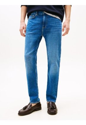 Jeans Azul Bleecker Mid Tommy Hilfiger