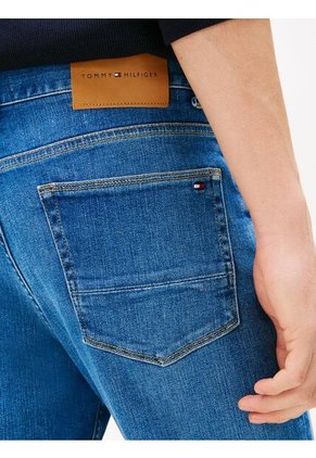 Jeans Azul Bleecker Mid Tommy Hilfiger