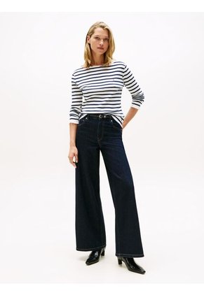 Saco Multicolor De Cuello Barco Con Diseño De Rayas Tommy Hilfiger