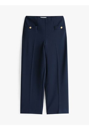 Pantalón Azul Capri De Tallealto Tommy Hilfiger