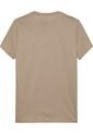 Camiseta Beige Clásica Con Cuello Redondo Tommy Jeans de Tommy Hilfiger