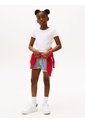 Camiseta Essential Para Niña Acanalada Con Volantes Tommy Hilfiger de Tommy Hilfiger