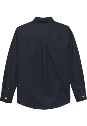 Camisa Azul Essential De Algodón Oxford Tommy Hilfiger