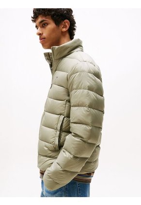 Chaqueta Verde Repelente Al Agua Tommy Jeans