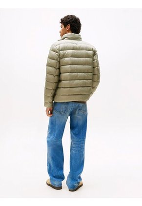 Chaqueta Verde Repelente Al Agua Tommy Jeans