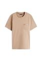 Camiseta Beige De Cuello Redondo Con Bolsillo Tommy Hilfiger de Tommy Hilfiger