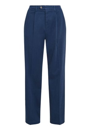 Pantalón Azul Chino Amplio De Pierna Recta Tommy Hilfiger