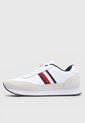 Tenis Lifestyle Blanco-Beige-Azul Tommy Hilfiger Core Runner de Tommy Hilfiger