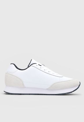 Tenis Lifestyle Blanco-Beige-Azul Tommy Hilfiger Core Runner
