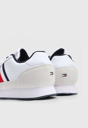 Tenis Lifestyle Blanco-Beige-Azul Tommy Hilfiger Core Runner