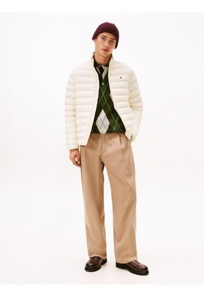 Chaqueta Blanca Plegable Repelente Al Agua Tommy Hilfiger