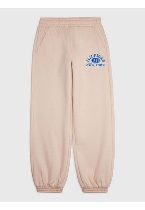 Joggers De Niña Universitarios Con Logo Tommy Hilfiger