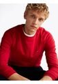 Camiseta Roja De Manga Larga Y Corte Slim Tommy Hilfiger de Tommy Hilfiger