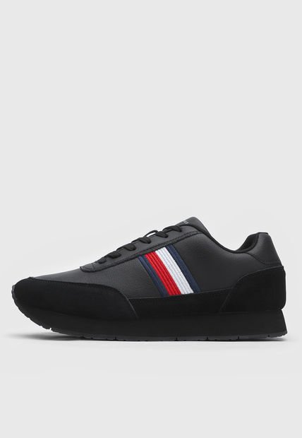 Tenis Lifestyle Negro Tommy Hilfiger Core Runner