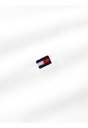 Camisa Blanca Clasica Poplin Manga Larga Tommy Hilfiger