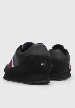 Tenis Lifestyle Negro Tommy Hilfiger Core Runner