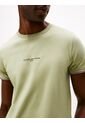Camiseta Verde De Punto Con Corte Slim Tommy Hilfiger de Tommy Hilfiger