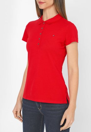 Polo Rojo Tommy Hilfiger