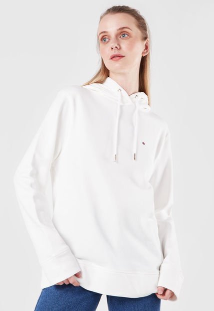 Hoodie Blanco Tommy Hilfiger